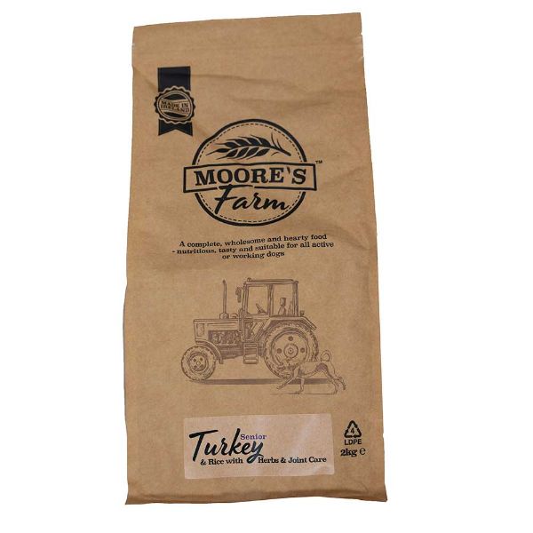Picture of Moore's Farm Senior Turkey & Rice With Herbs & Joint Care 2kg