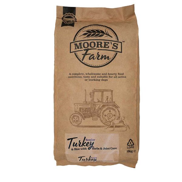 Picture of Moore's Farm Senior Turkey & Rice With Herbs & Joint Care 12kg