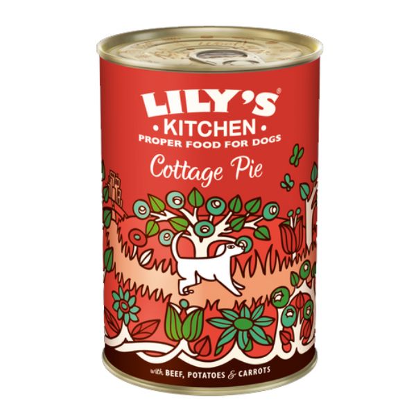 Picture of Lily's Kitchen Dog Tin Cottage Pie 6x400g