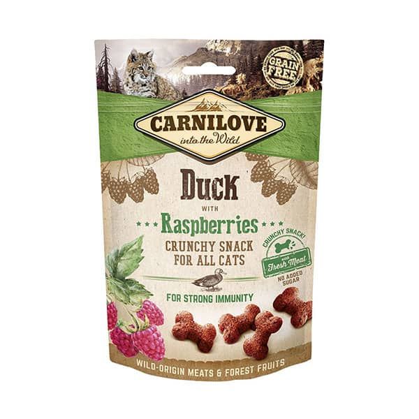 Picture of Carnilove Cat - Duck With Raspberries Cat Treats 50g