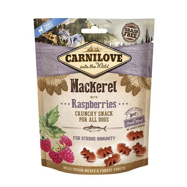 Picture of Carnilove Dog - Mackerel With Raspberries Dog Treats 200g
