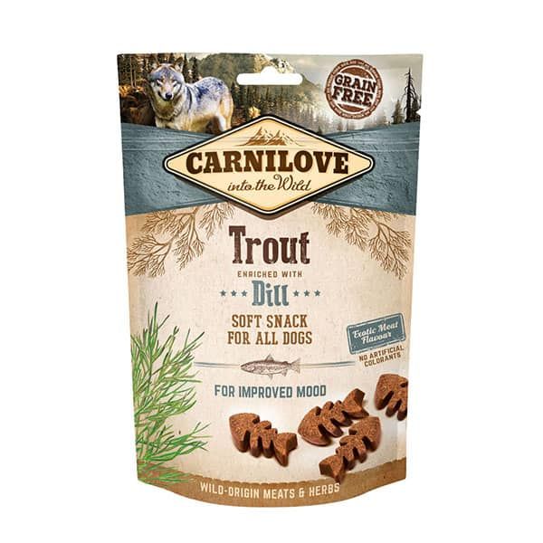 Picture of Carnilove Dog - Trout With Dill Dog Treats 200g