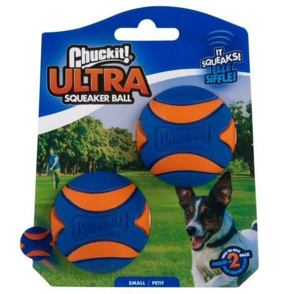Picture of Chuckit Ultra Squeaker Ball Small (2pk)