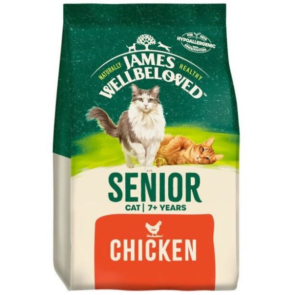 Picture of James Wellbeloved Cat - Senior Chicken 1.5kg