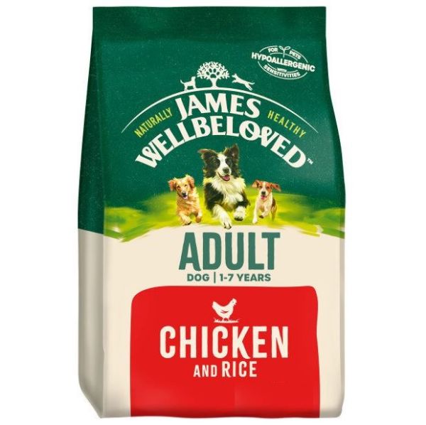 Picture of James Wellbeloved Dog - Adult Chicken & Rice 15kg
