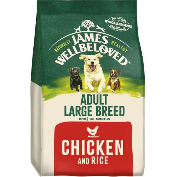 Picture of James Wellbeloved Dog - Adult Large Breed Chicken & Rice 15kg