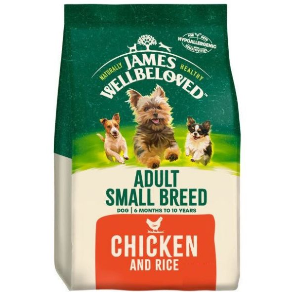 Picture of James Wellbeloved Dog - Adult Small Breed Chicken & Rice 7.5kg