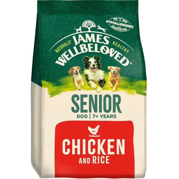 Picture of James Wellbeloved Dog - Senior Chicken & Rice 15kg