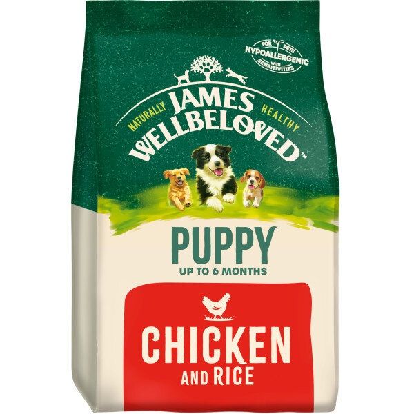 Picture of James Wellbeloved Puppy - Chicken & Rice 2kg