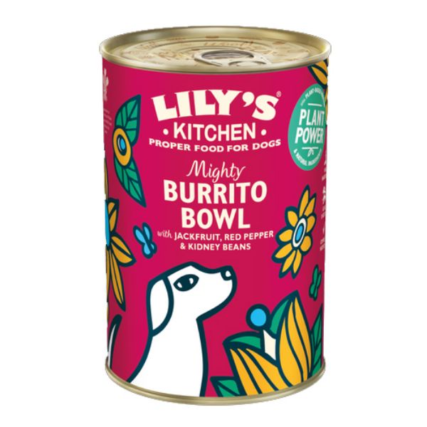 Picture of Lily's Kitchen Dog Tin Mighty Burrito 6x400g