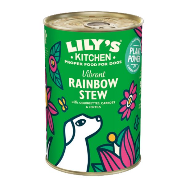 Picture of Lily's Kitchen Dog Tin Vibrant Rainbow Stew 6x400g