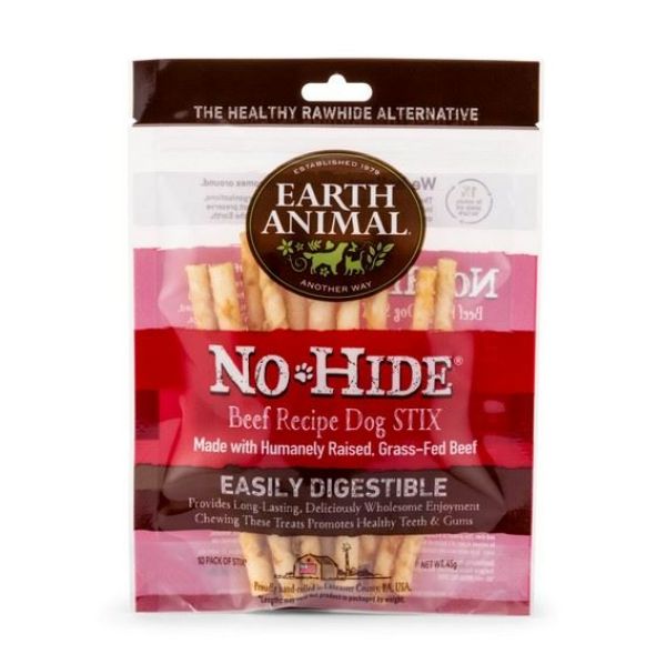Picture of Earth Animal Dog - No Hide Beef Dog Stix 10pk 45g