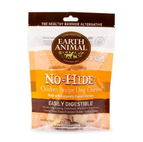 Picture of Earth Animal Dog - No Hide Chicken Small Chews 2pk 68g
