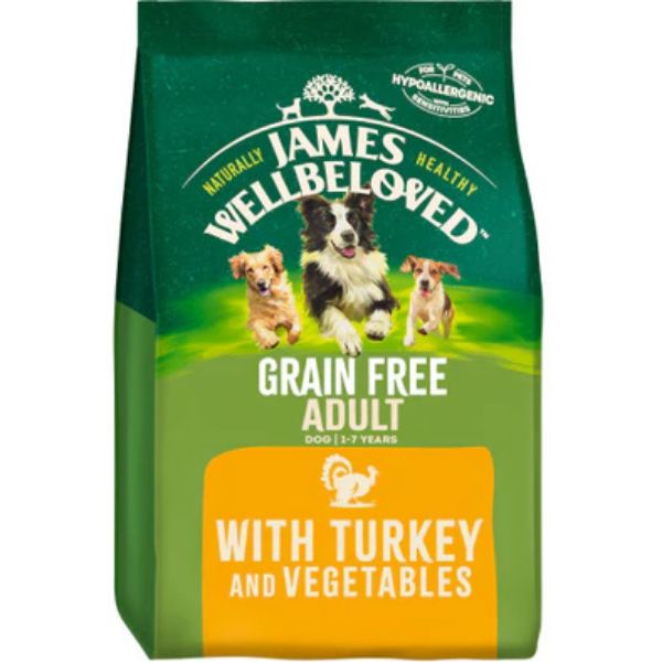 Picture of James Wellbeloved Dog - Adult Grain Free Turkey 1.5kg