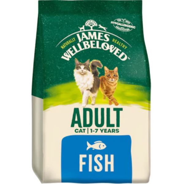 Picture of James Wellbeloved Cat - Adult Fish 10kg