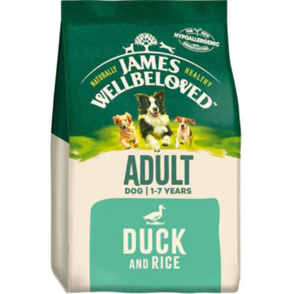 Picture of James Wellbeloved Dog - Adult Duck & Rice 15kg