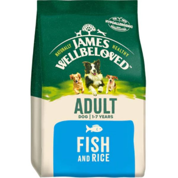 Picture of James Wellbeloved Dog - Adult Fish & Rice 15kg