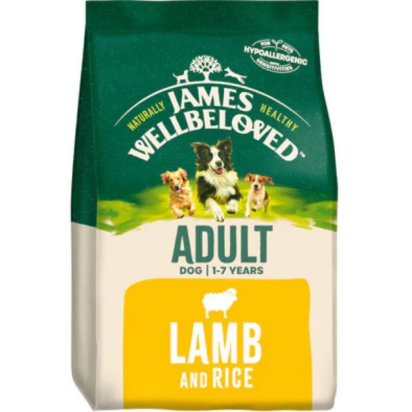 Picture of James Wellbeloved Dog - Adult Lamb & Rice 15kg