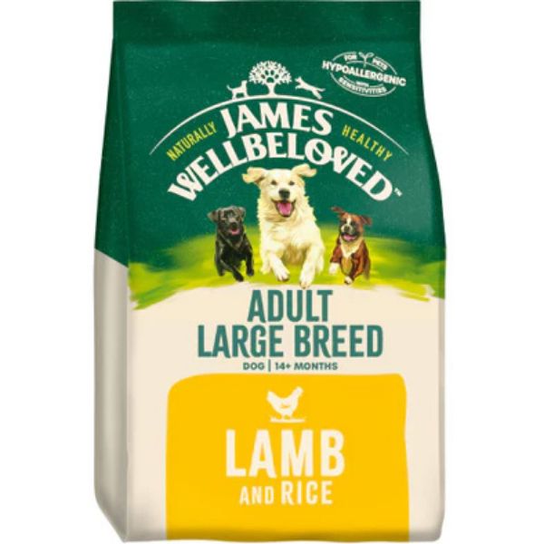 Picture of James Wellbeloved Dog - Adult Large Breed Lamb & Rice 15kg