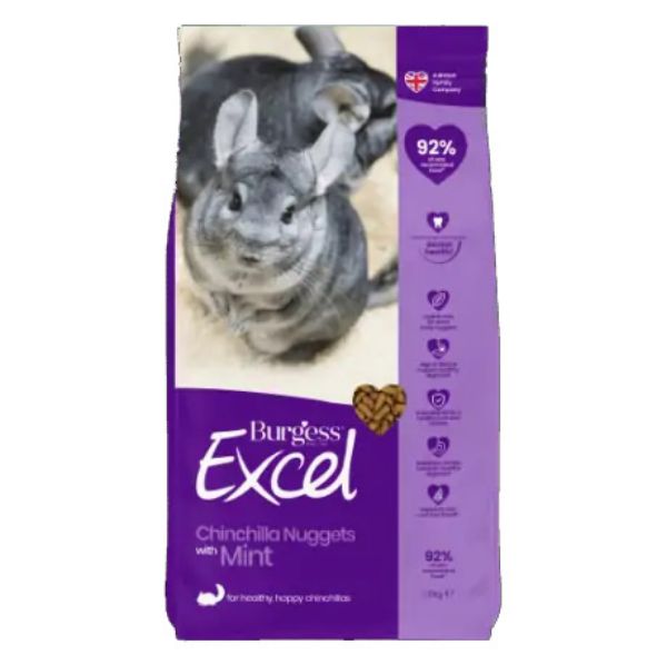 Picture of Burgess Chinchilla - Excel Nuggets 1.5kg