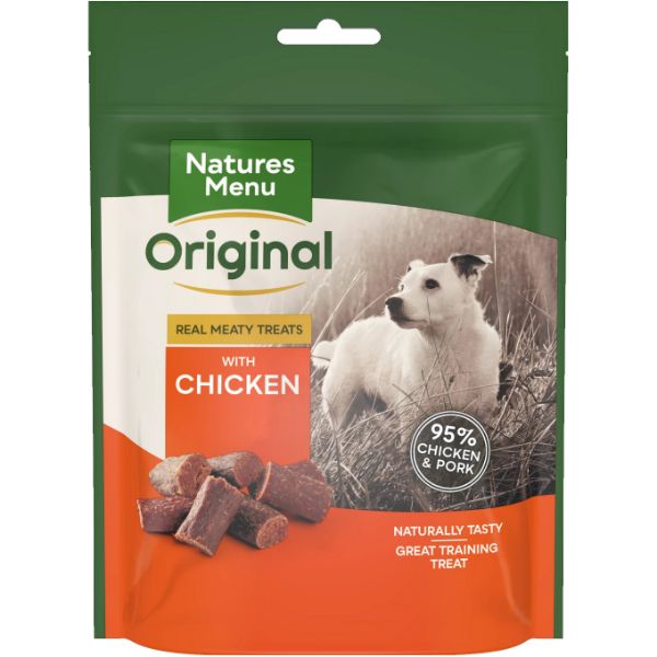 Picture of Natures Menu Dog - Chicken Treats 120g