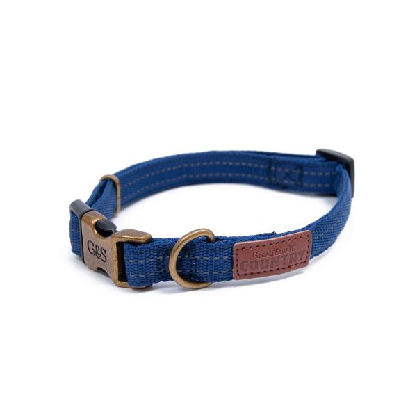 Picture of Great & Small Country Collar Indigo Blue 45-65Cm