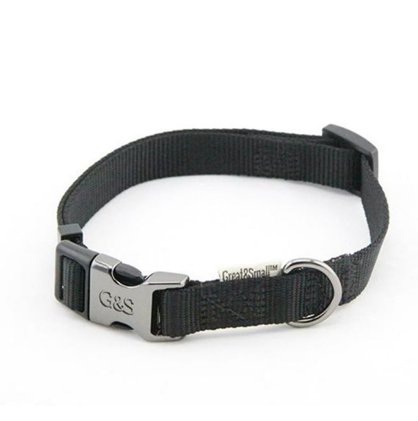 Picture of Great & Small Classic Plain Collar Black 20-35Cm