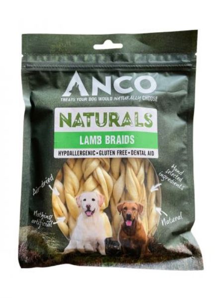 Picture of Anco Naturals Lamb Braids 100g