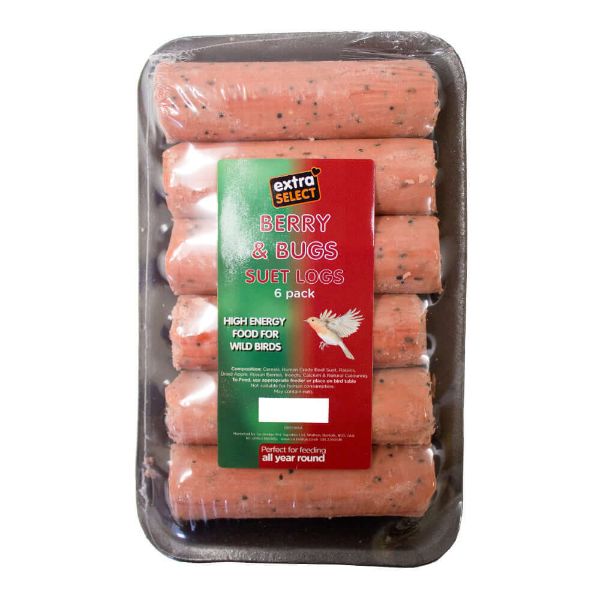 Picture of Extra Select Suet Logs Berry & Bugs 6pk