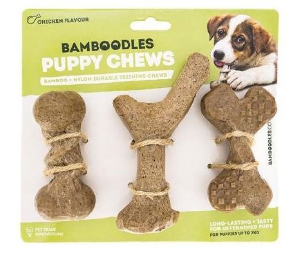 Picture of Bamboodles Puppy Chew 3pk