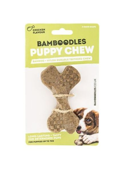 Picture of Bamboodles Puppy X Bone Chew