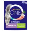Picture of Purina ONE Adult Sensitive Turkey & Rice Dry Cat Food 750g