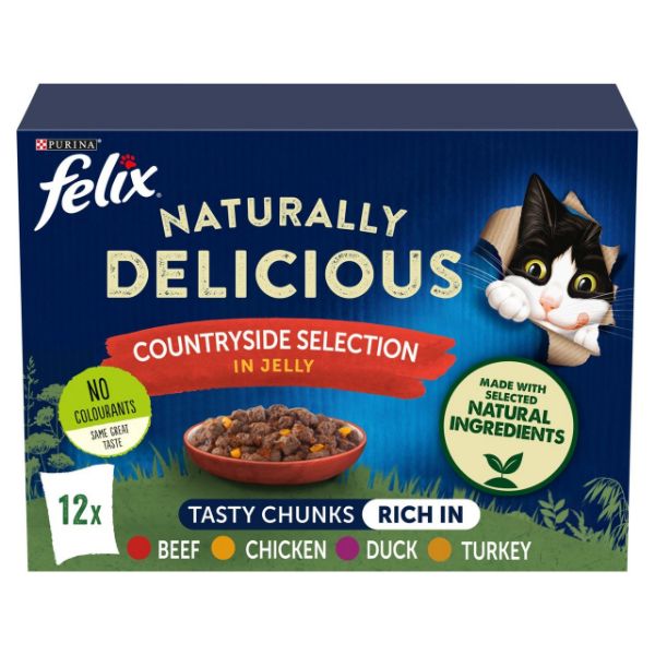 Picture of Felix Naturally Delicious Countryside Selection Jelly 12x80g