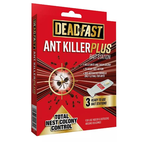 Picture of Deadfast Ant Killer Plus Bait Station 3x4g
