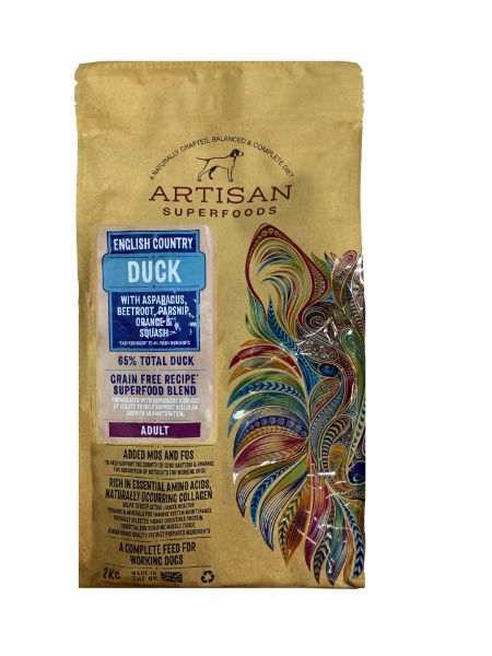 Picture of Artisan Adult Duck With Superfood Blend 2kg