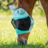 Picture of Shires Air Motion Fly Mask With Ears Aqua