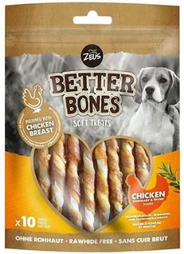 Zeus Better Bones Milk & Chicken Wrapped Twists 10 Pack