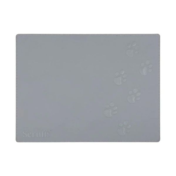 Picture of Scruffs Faux Leather Pet Placemat Grey