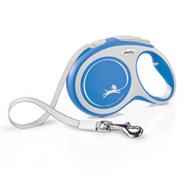 Picture of Flexi New Comfort Lead Tape Blue L 8m