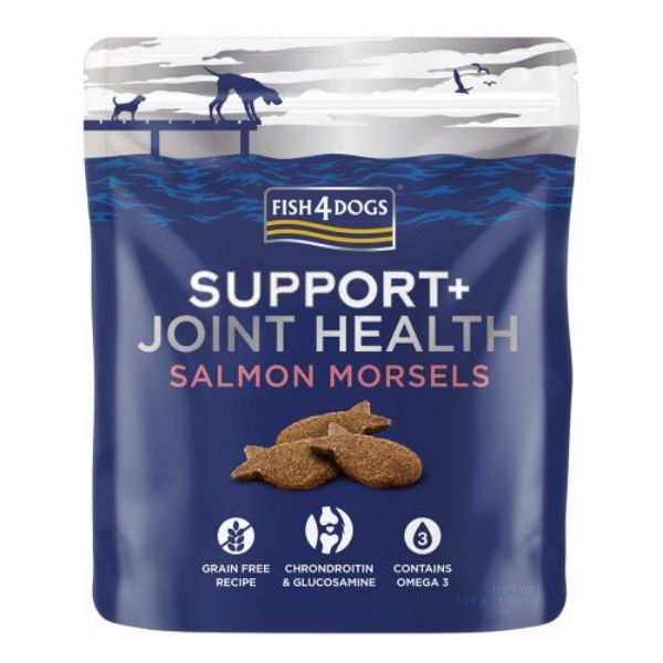 Picture of Fish 4 Dogs - Support+ Joint Health Salmon Morsels 225g