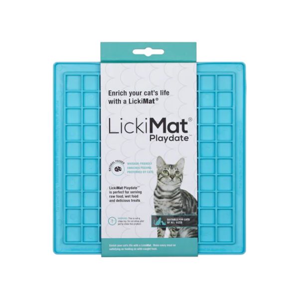 Picture of Lickimat Cat Playdate Turquoise