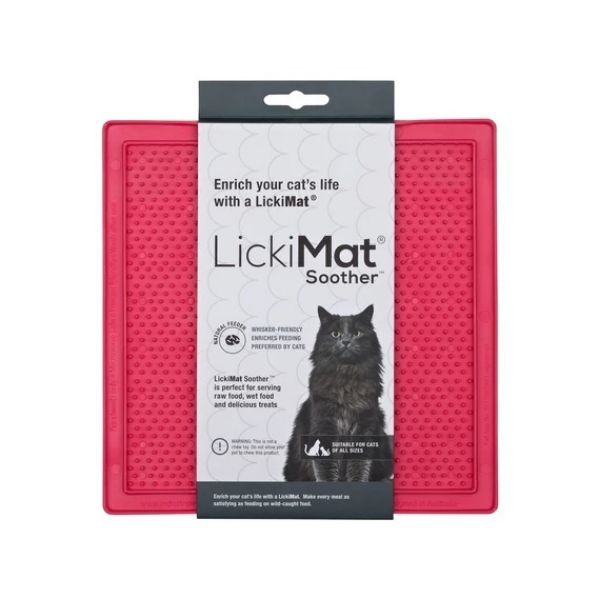 Picture of Lickimat Cat Soother Pink