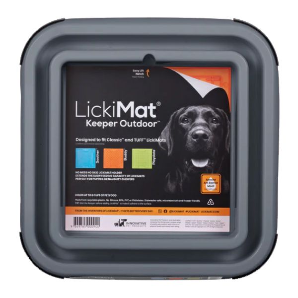 Picture of LickiMat Keeper Outdoor Grey