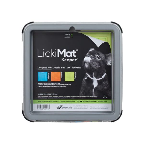 Picture of LickiMat Keeper Indoor Grey