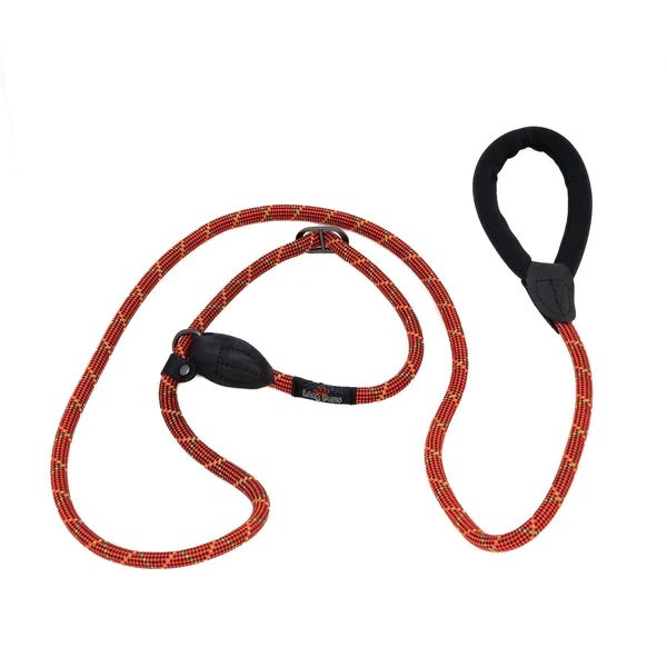 Picture of Long Paws Rope Slip Leash - Orange