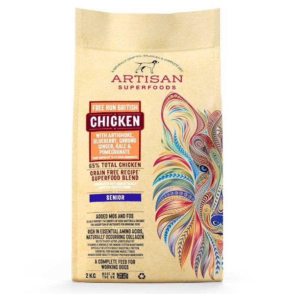 Picture of Artisan Senior Chicken With Superfood Blend 2kg