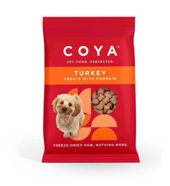 Picture of Coya Adult Dog Treat Freeze Dried Turkey 40g