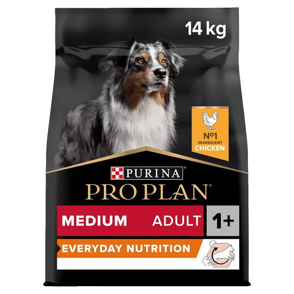 Picture of Pro Plan Dog - Medium Adult Everyday Nutrition Chicken & Rice 14kg
