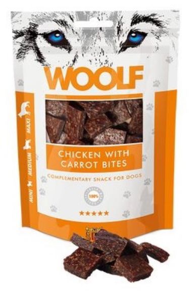 Picture of Woolf Chicken With Carrot Bites 100g