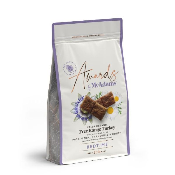 Picture of McAdams Awards Bedtime Treats Turkey With Passiflora, Chamomile & Honey 150g